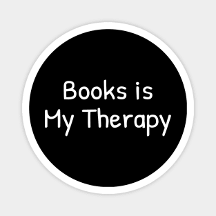 Books is My Therapy Magnet